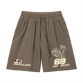 YAOI Omega Alumni Raw Edge Shorts
