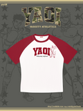 Yaoi Fan Club Burgundy Raglan