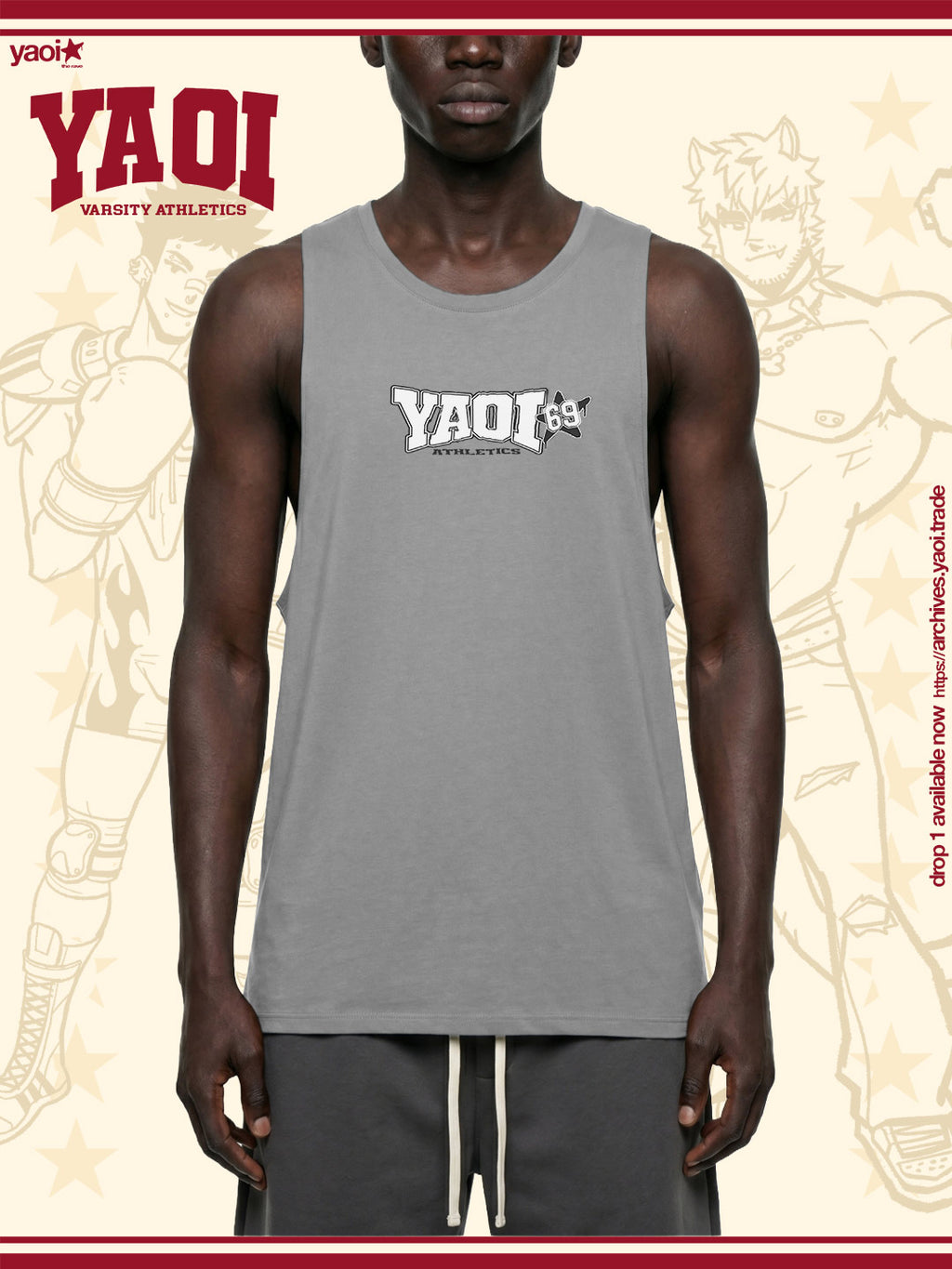 Yaoi Varsity Sweat Tank