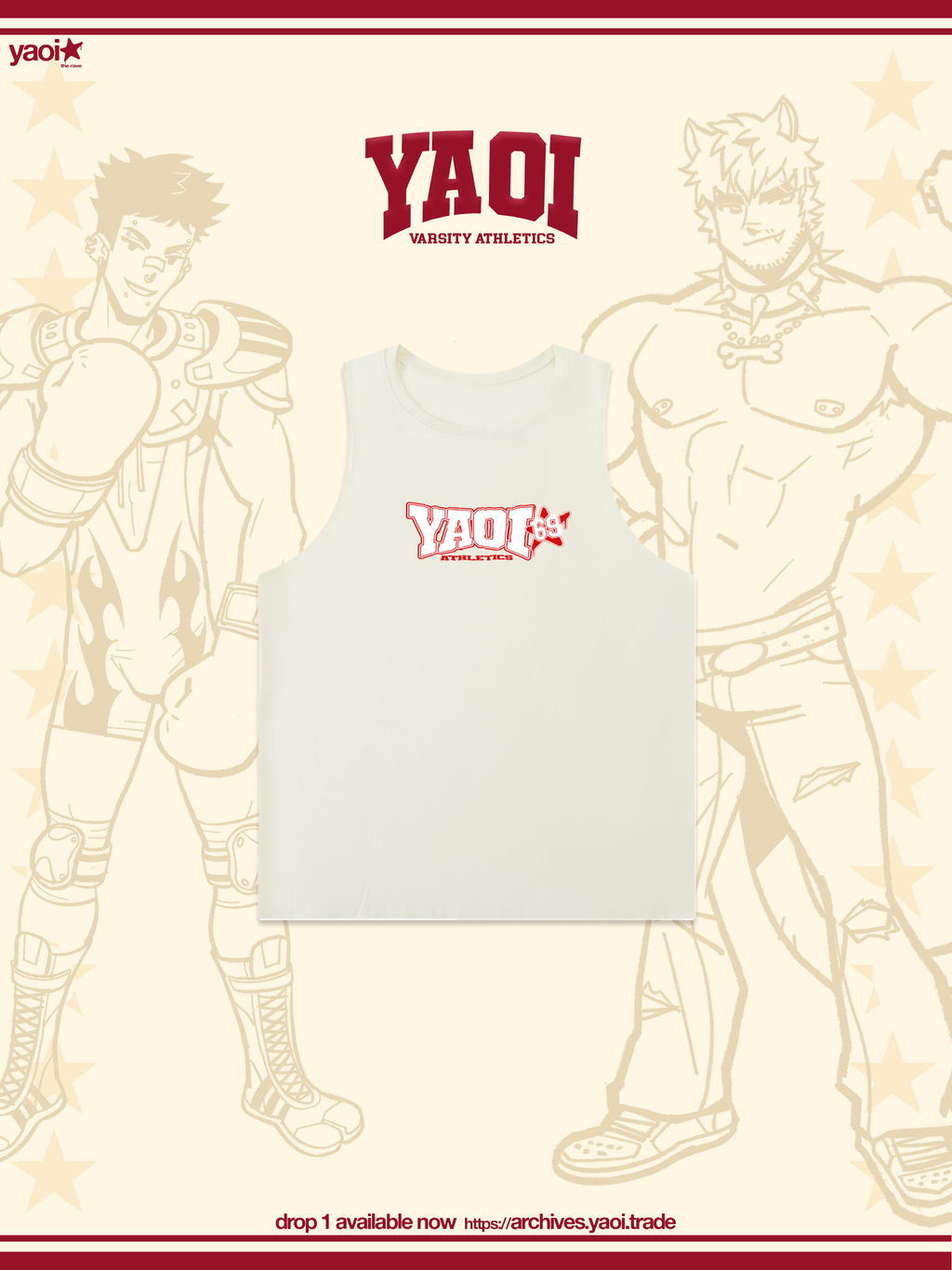 Yaoi Varsity Sweat Tank