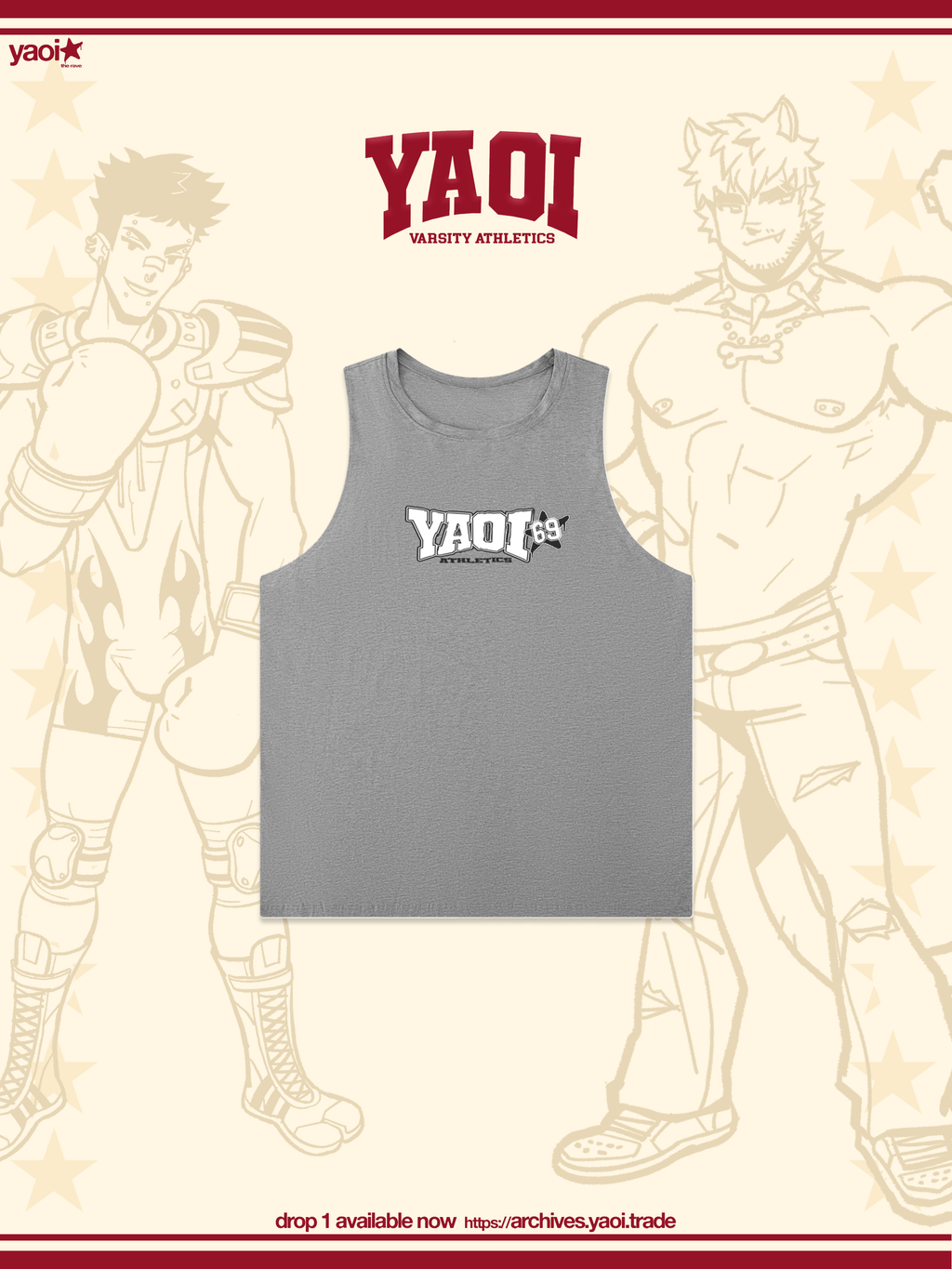Yaoi Varsity Sweat Tank